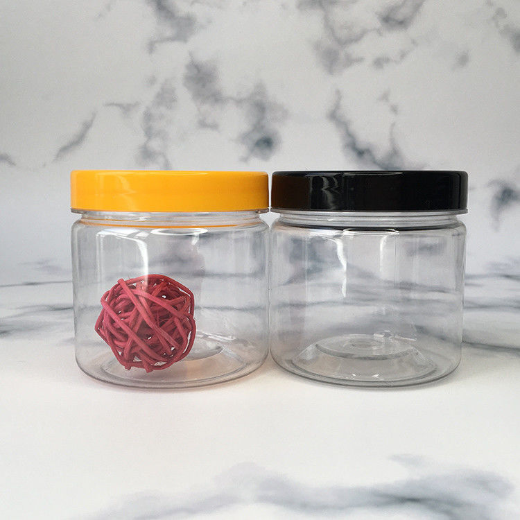 2oz 3oz 4oz 5oz 6oz 7oz 8oz Capacity Plastic Jar Containers that are Versatile and have Pressure Sensitive Sealing
