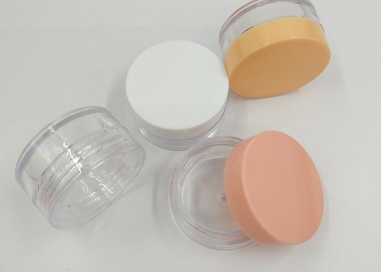 Durable Plastic Beauty Jar in Various Sizes 10ml 15ml 30ml 60ml 80ml 100ml 120ml 150ml