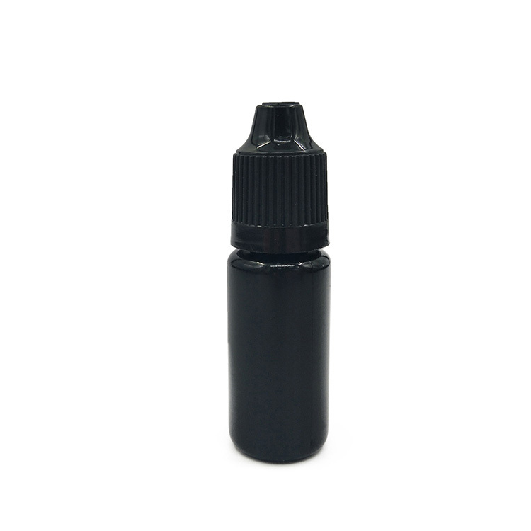 Screen Printing Surface Handling E Liquid Bottle Childproof Neck Type