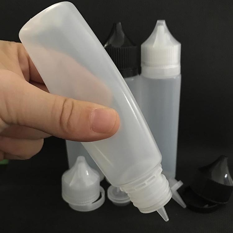 PE Squeez Screen Printing E Liquid Bottle with 18mm Neck Size and Surface Handling