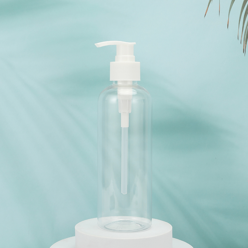 47mm Diameter PET Pump Bottle in Pink for Environmentally-Friendly and Customizable Packaging Solutions