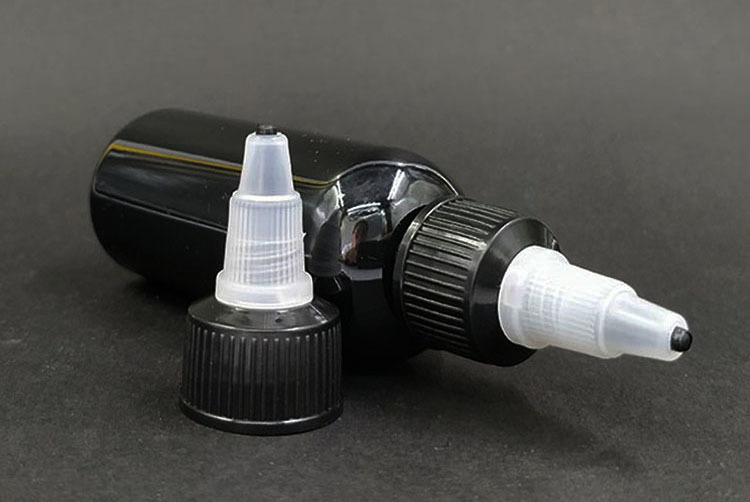 Direct Sale Double Dispense Bottle Handwash Dispenser Bottle Plastic Needle Tip Applicator Squeeze Cosmetic Bottle in Stock