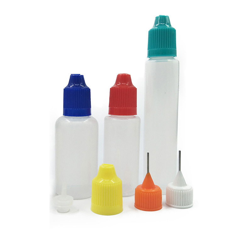 10ml 15ml 30ml 40ml 60ml 80ml 100ml Capacity E Liquid Bottle with Customized Logo and Childproof Neck Type
