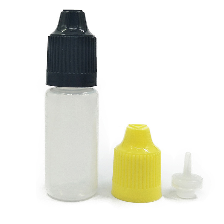 18mm Neck Size E Liquid Bottle Customized Logo and Design for E-Liquid