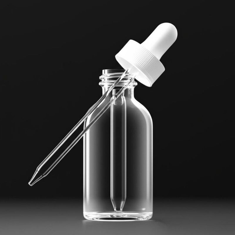 Screw Cap Liquid Dropper Bottle Optimized for E Liquid Storage Offering Durable Construction and Liquid Dispensing System