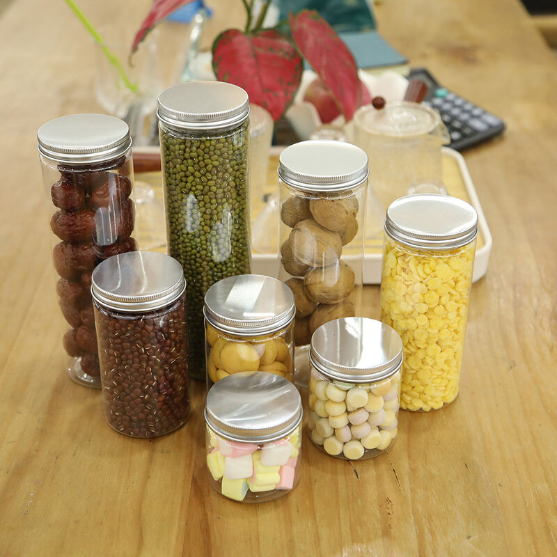 100 Diameter Plastic Jar Containers Offering Pressure Sensitive Sealing Providing Secure Closure and Extended Shelf Life