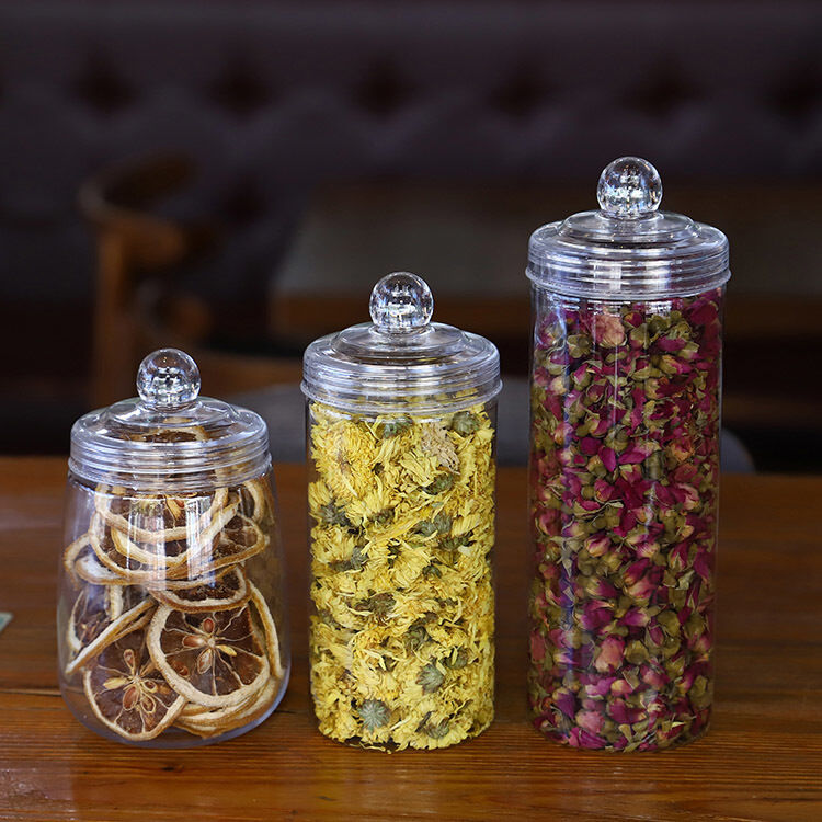 Transparent Plastic Jars Containers Durable Reusable Storage Solutions for Industrial Packaging and Product Organization