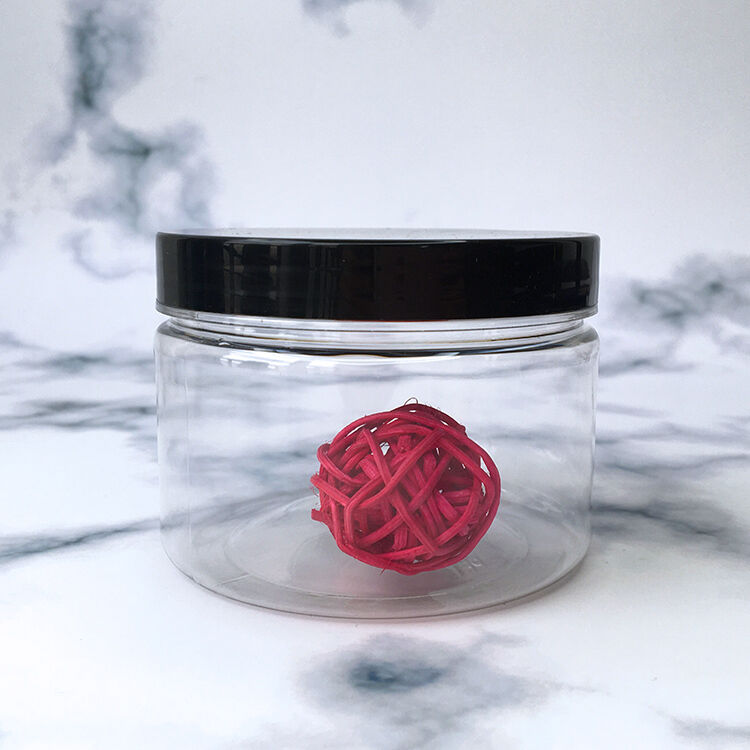 Transparent Plastic Container Jars Ideal for Packaging Cosmetics Food Ingredients and Small Electronic Components Safely