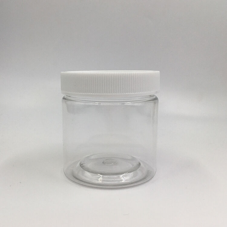 Jar Plastic Jar Containers 100 Diameter Featuring Logo Customization Suitable for Food Supplements and Cosmetic Products