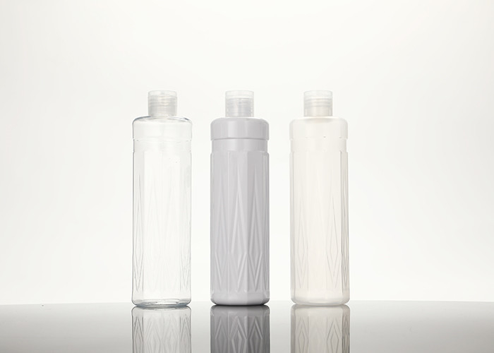Flip Top Cap 300ml PET Bottle with Screw top For Cosmetic Lotion Shampoo