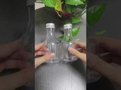 50ml 100ml 150ml PET Plastic Bottle with Screw Cap for Fruit Wine Juice