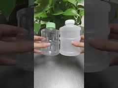 16oz 500ml Plastic Milk Tea Juice Beverage Bottle with Pull Ring Cap