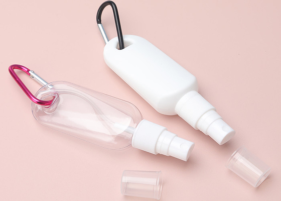 Keychain Travel Plastic Hand Sanitizer Bottles 30ml OEM ODM OBM