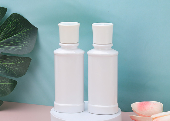 Cosmetic 80ml Plastic Refillable Mouthwash Bottle With Screw Cap